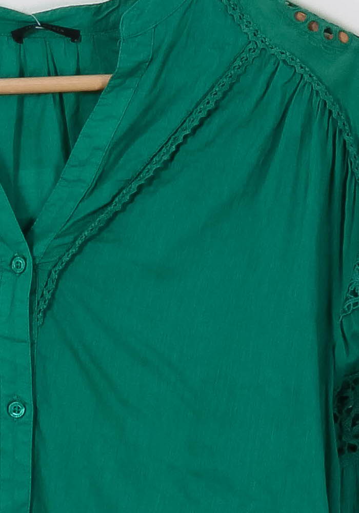 Blouse Verte - Taille XS/34 - Image 3