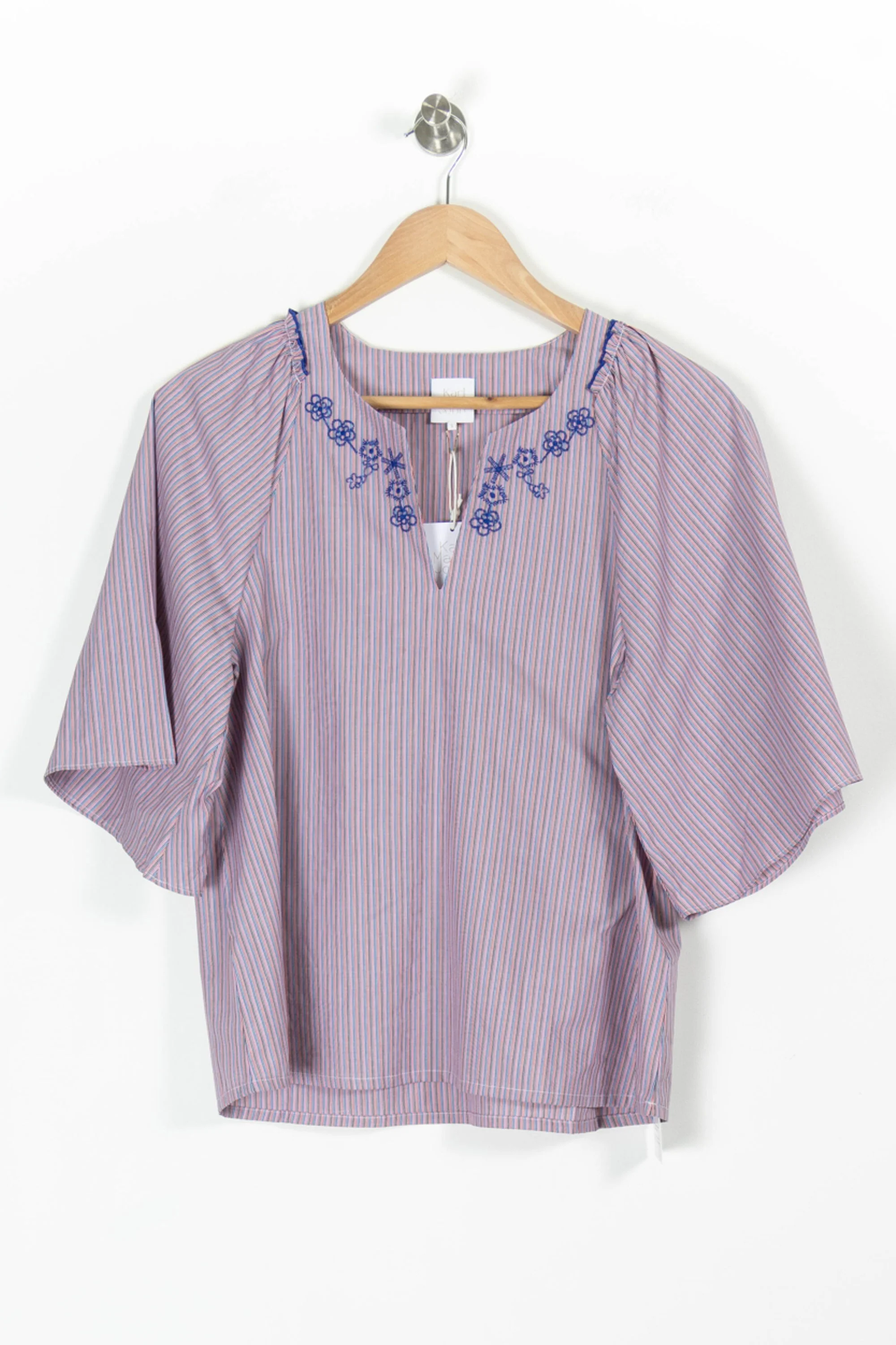 Blouse Violette et Bleue - Taille S/36 - Image 2