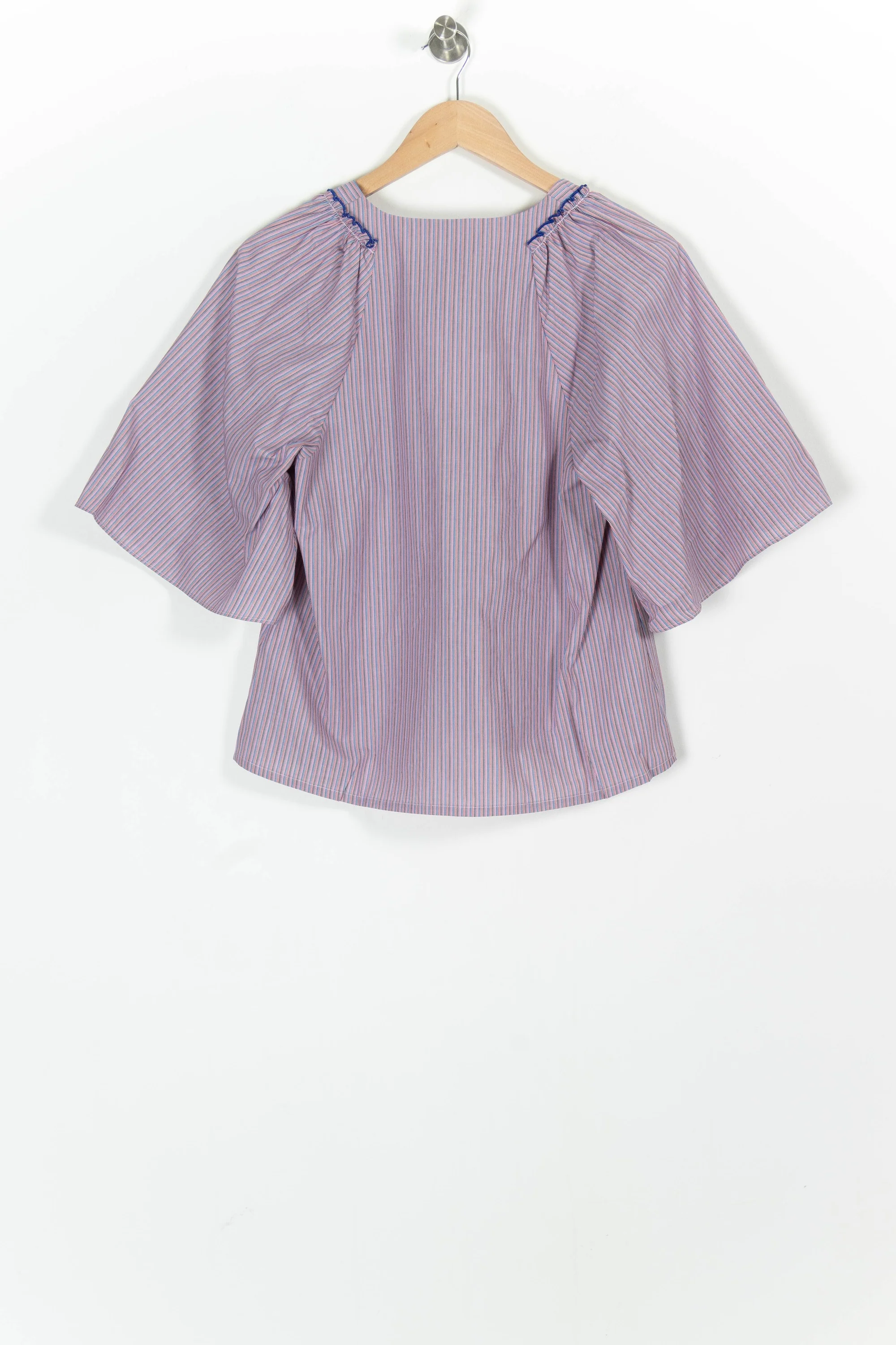 Blouse Violette et Bleue - Taille XS/34 - Image 4