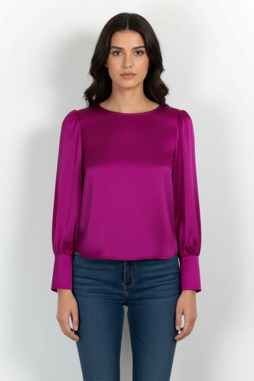 Blouse Violette - Taille XS/34