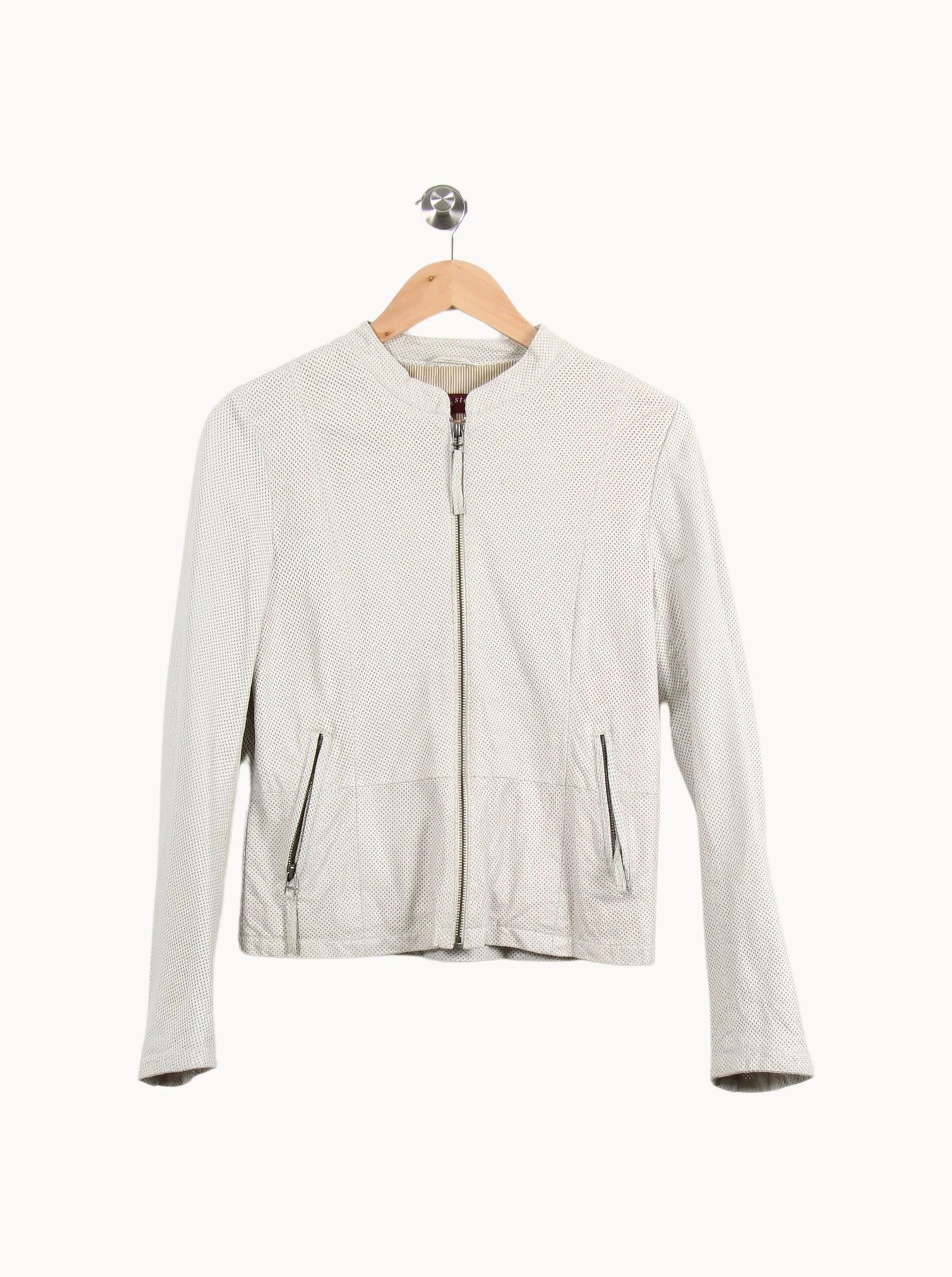 Blouson Beige - Taille S/36 - Image 2