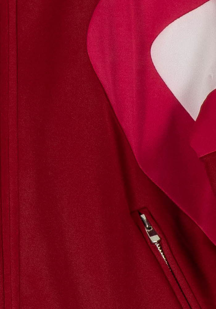 Blouson Bordeaux et Rose - Taille L/40 - Image 3