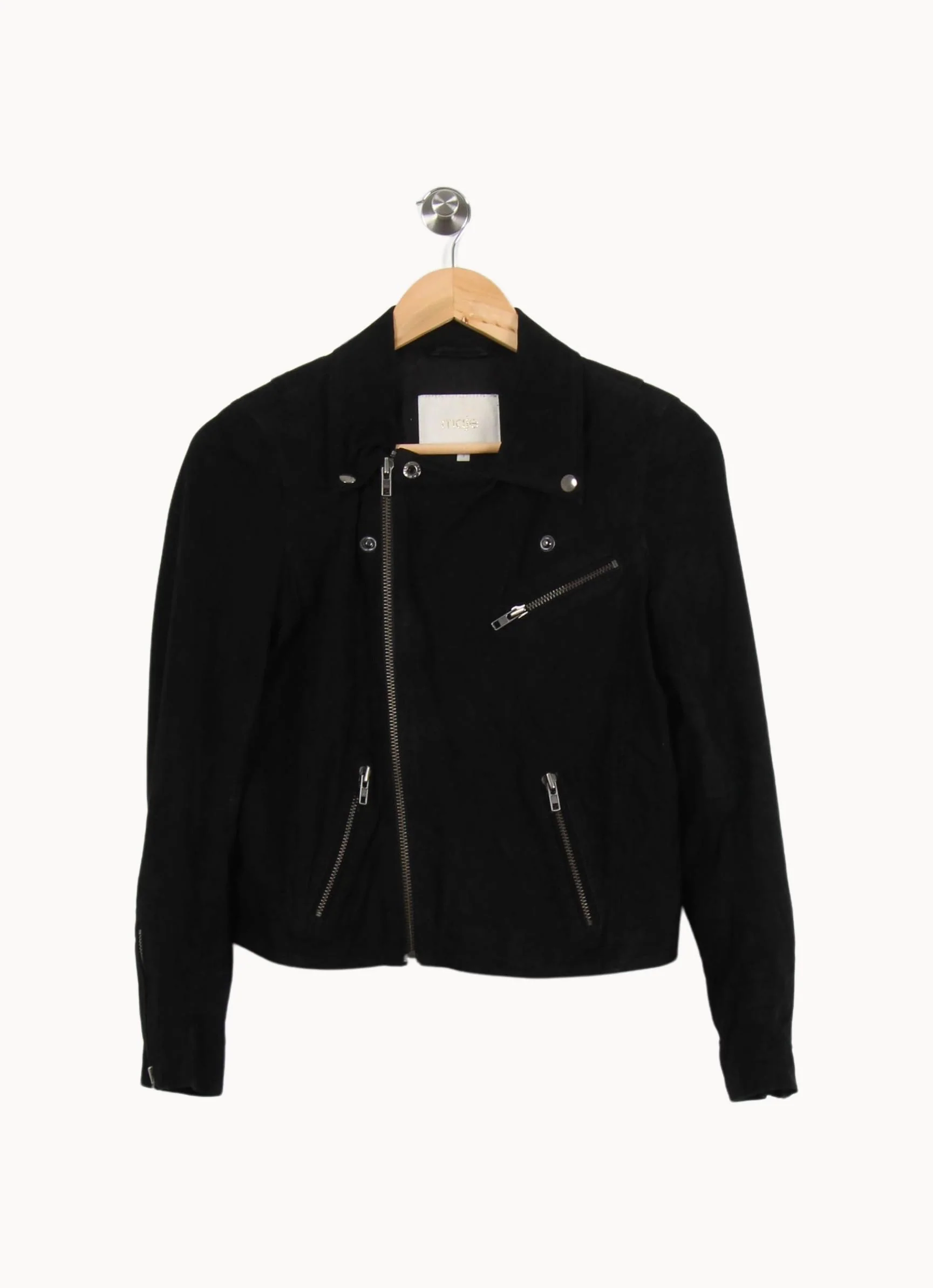 Blouson Noir - Taille M/38 - Image 2