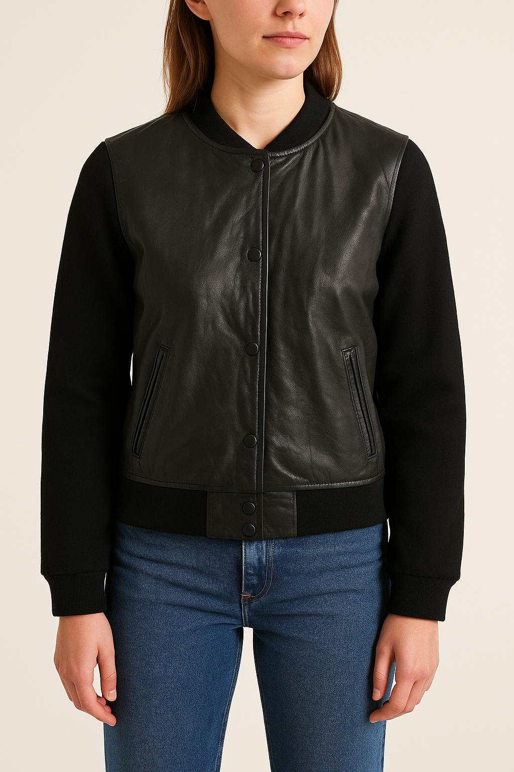 Blouson Noir - Taille M/38