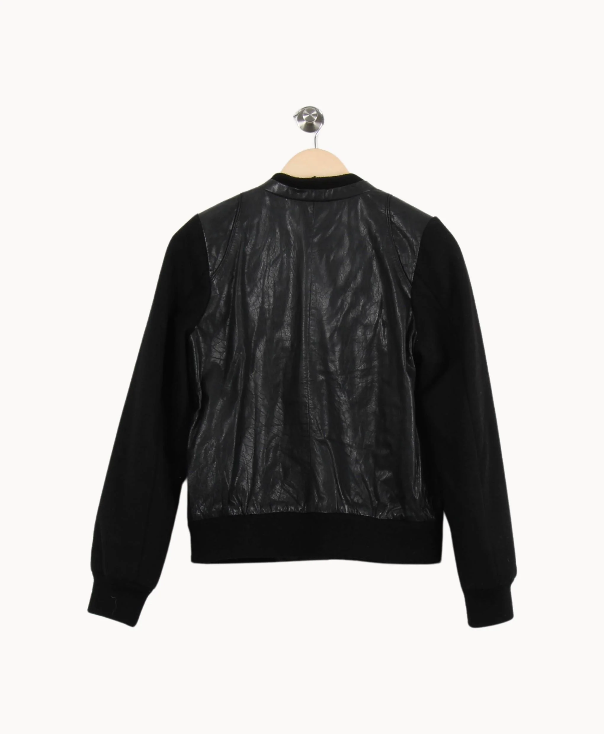 Blouson Noir - Taille M/38 - Image 4