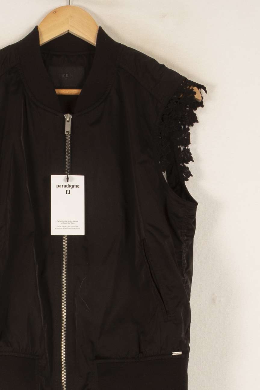 Blouson Sans Manches Noir - Taille L/40 - Image 3