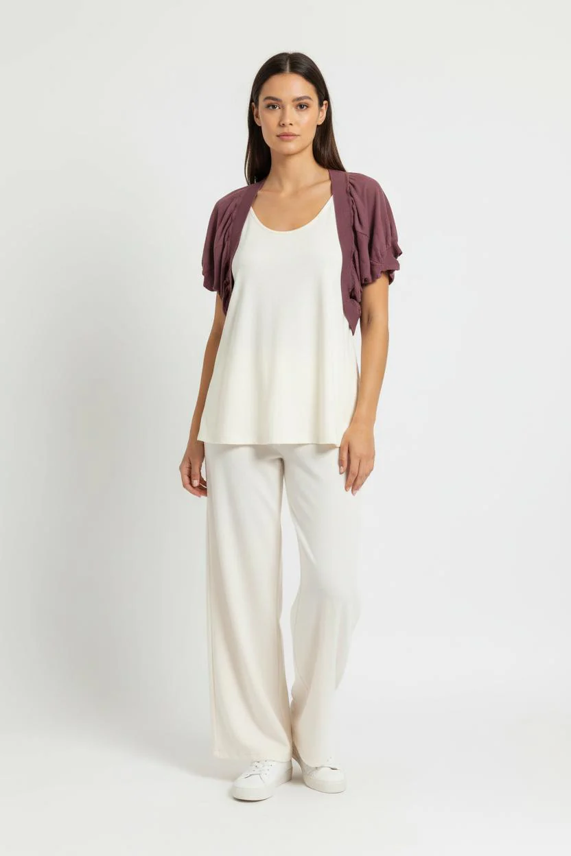 Boléro Violet - Taille T.U.