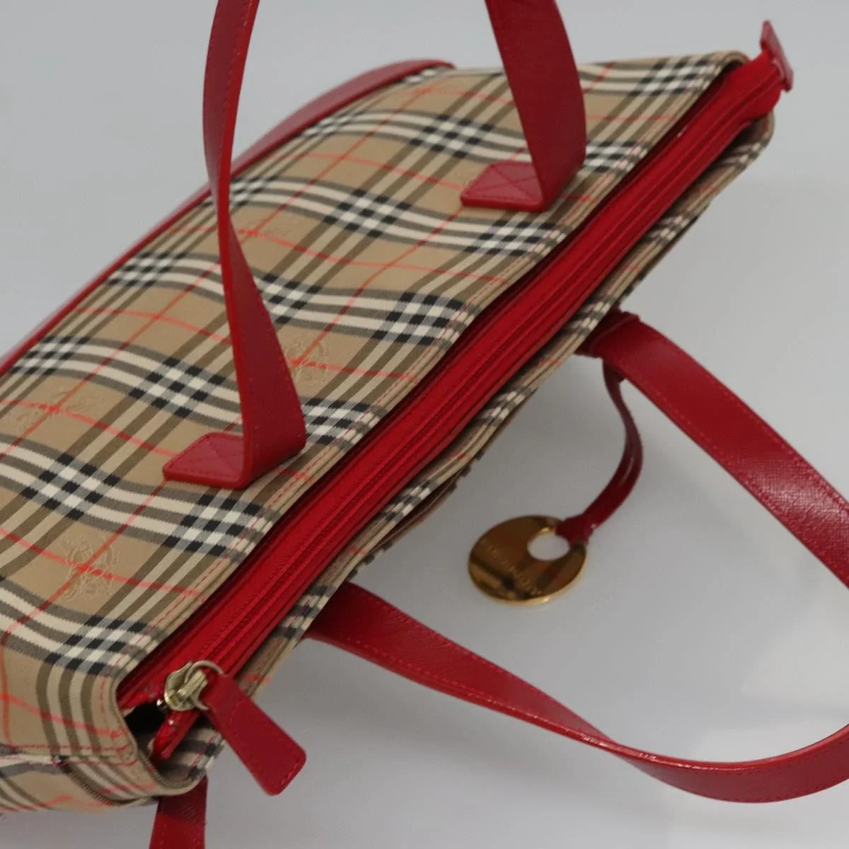 Burberry Nova Check Handbag Nova Check Canvas and leather - Image 15