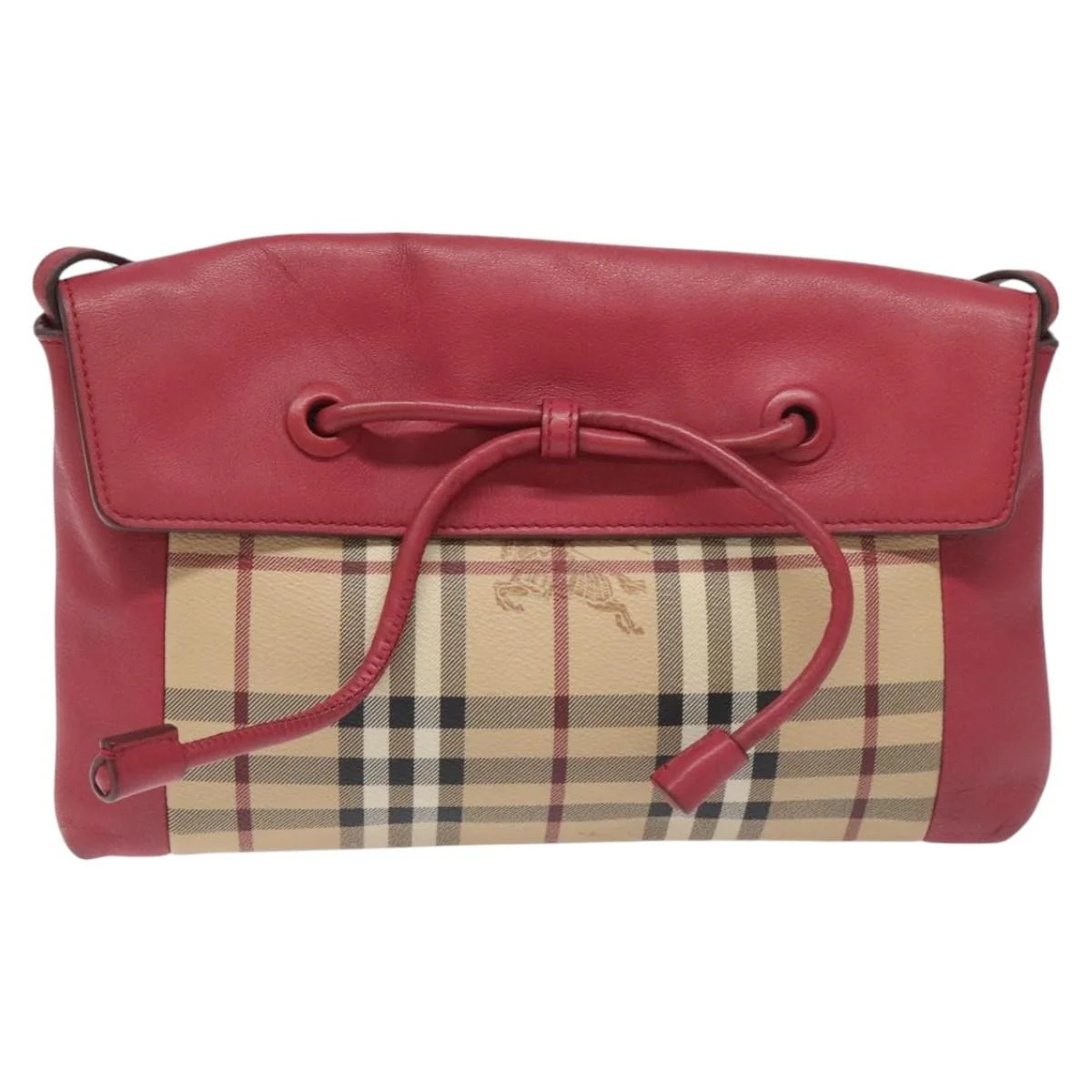 Burberry Nova check Shoulder bag Canvas and Leather