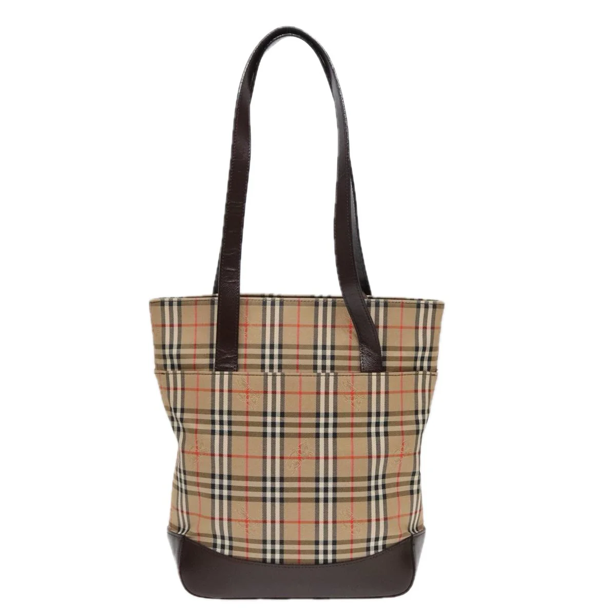 Burberry Nova Check Tote Canvas and Leather - Image 2
