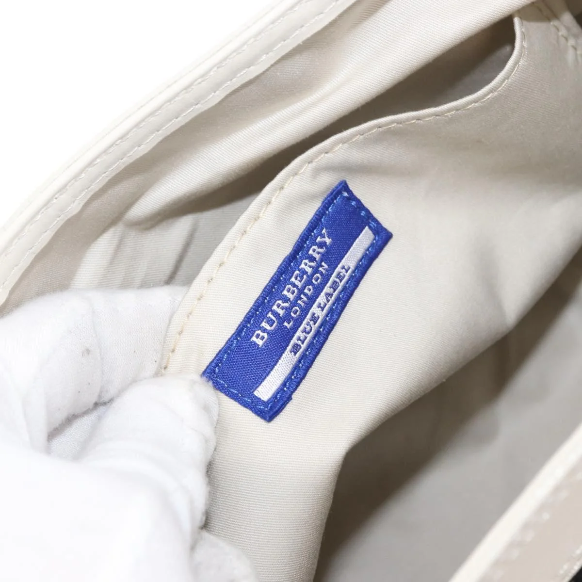 Burberry Vintage Handbag Canvas - Image 6