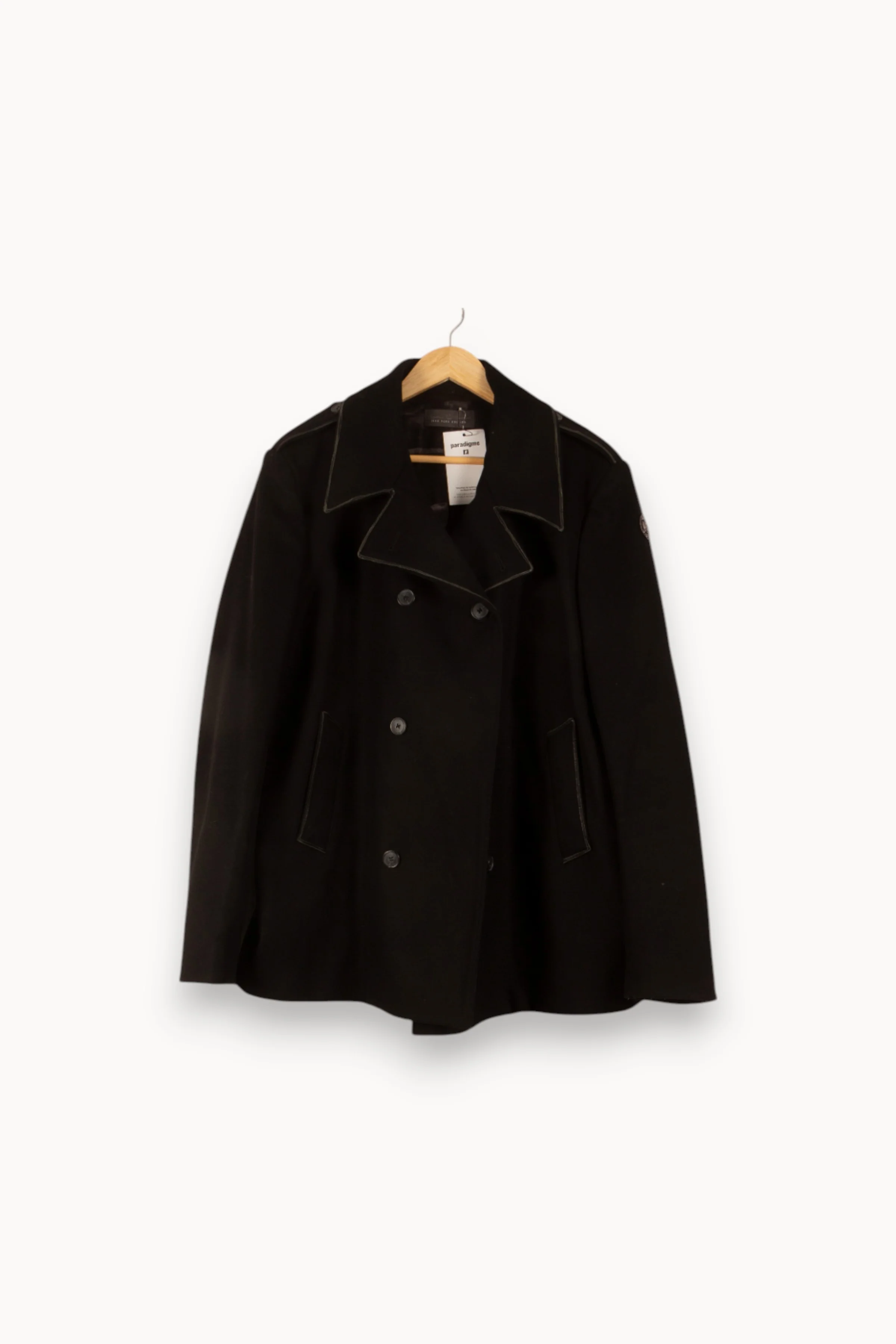 Caban Noir - Taille XXL/44 - Image 2