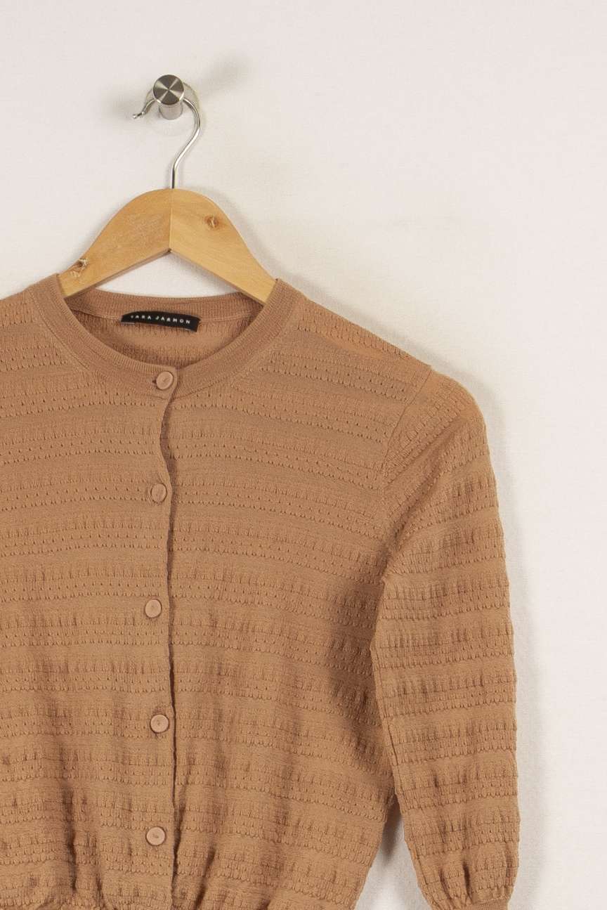 Cardigan beige - Taille M/38 - Image 3