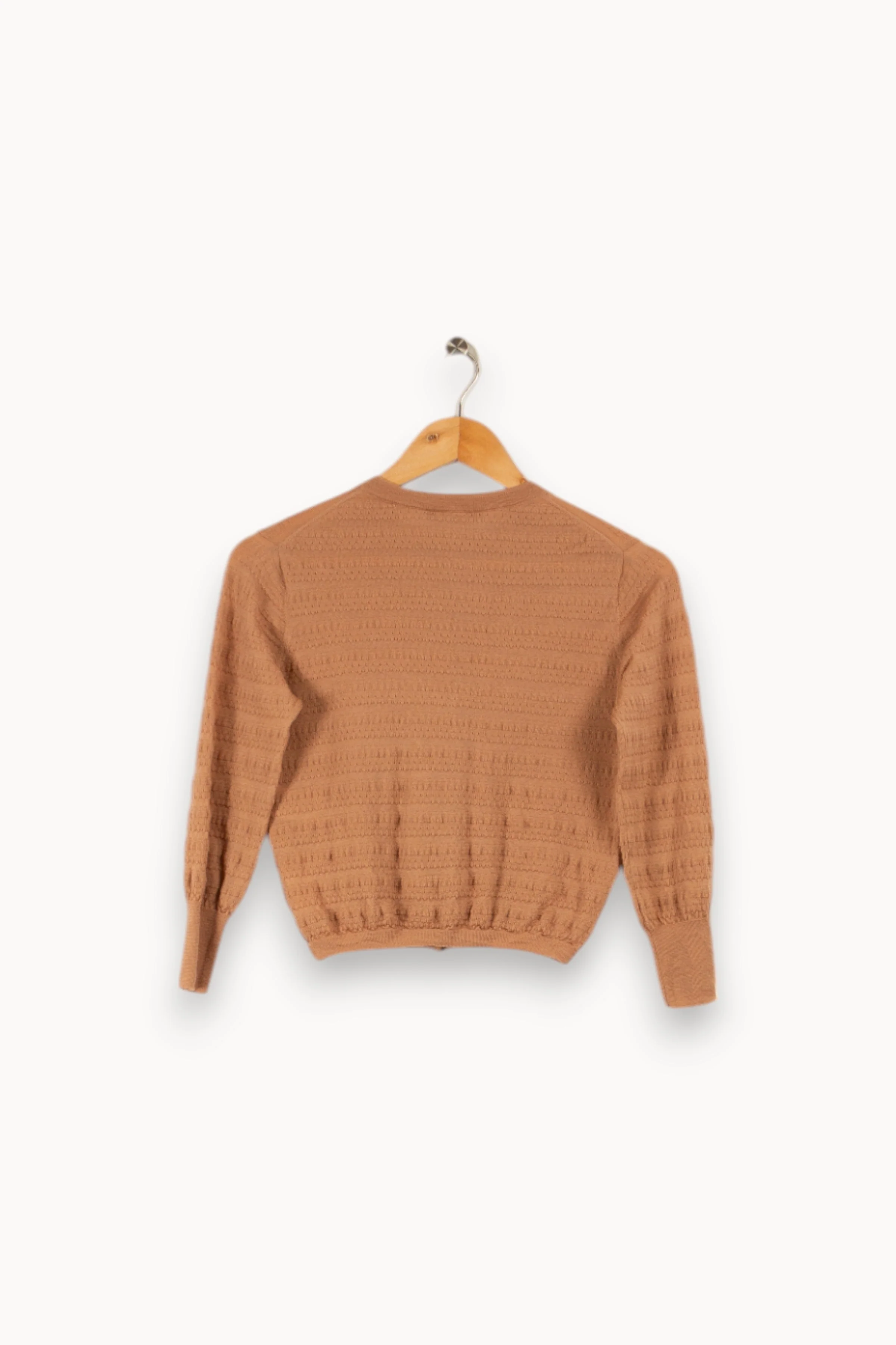 Cardigan beige - Taille M/38 - Image 4