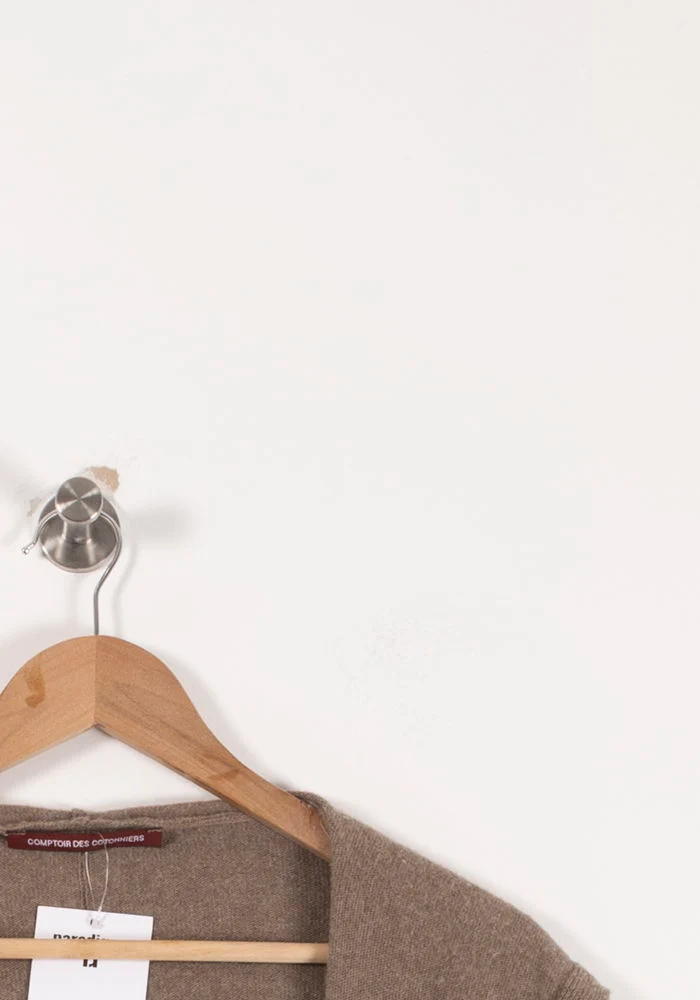 Cardigan Beige - Taille L/40 - Image 3
