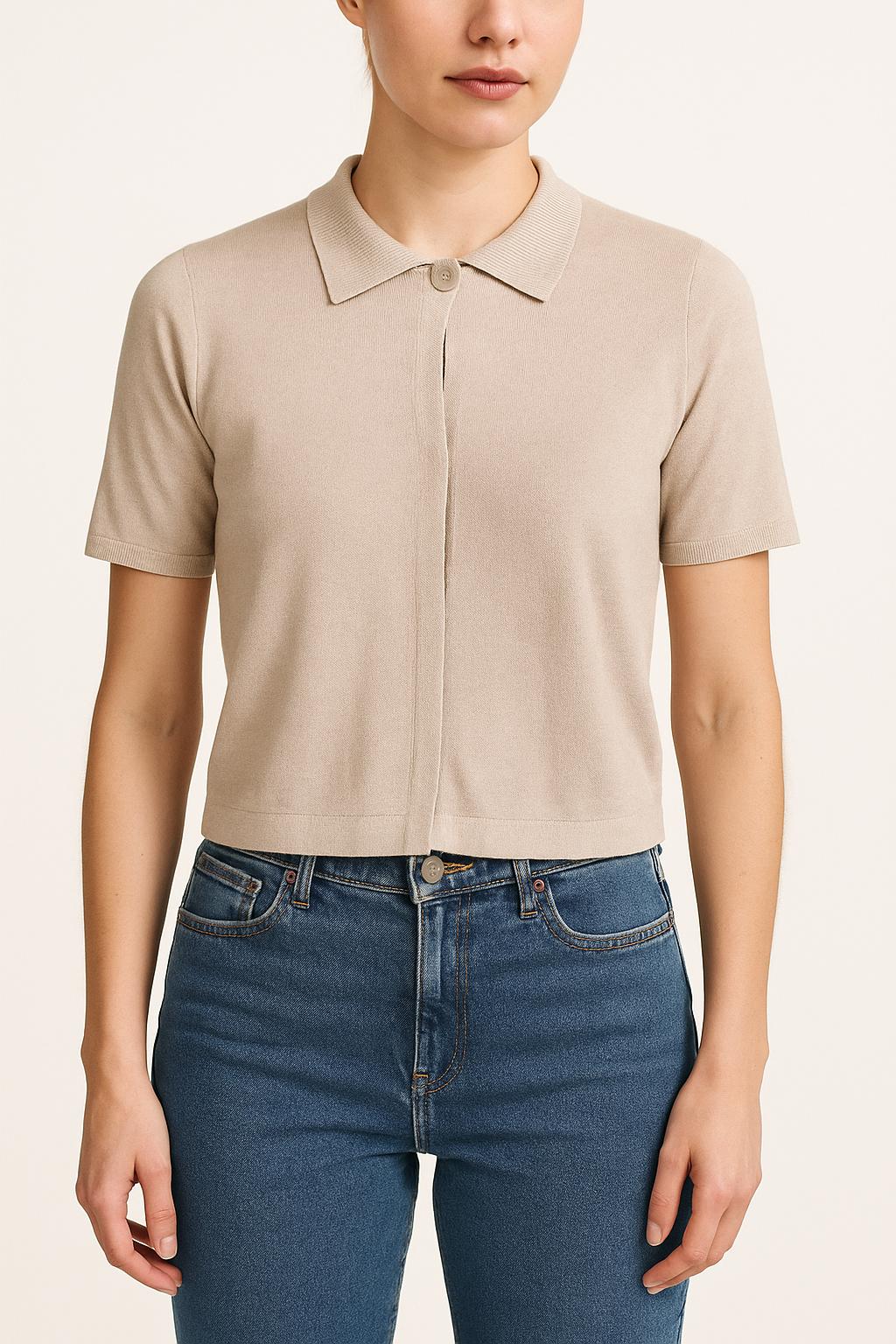 Cardigan Beige - Taille M/38