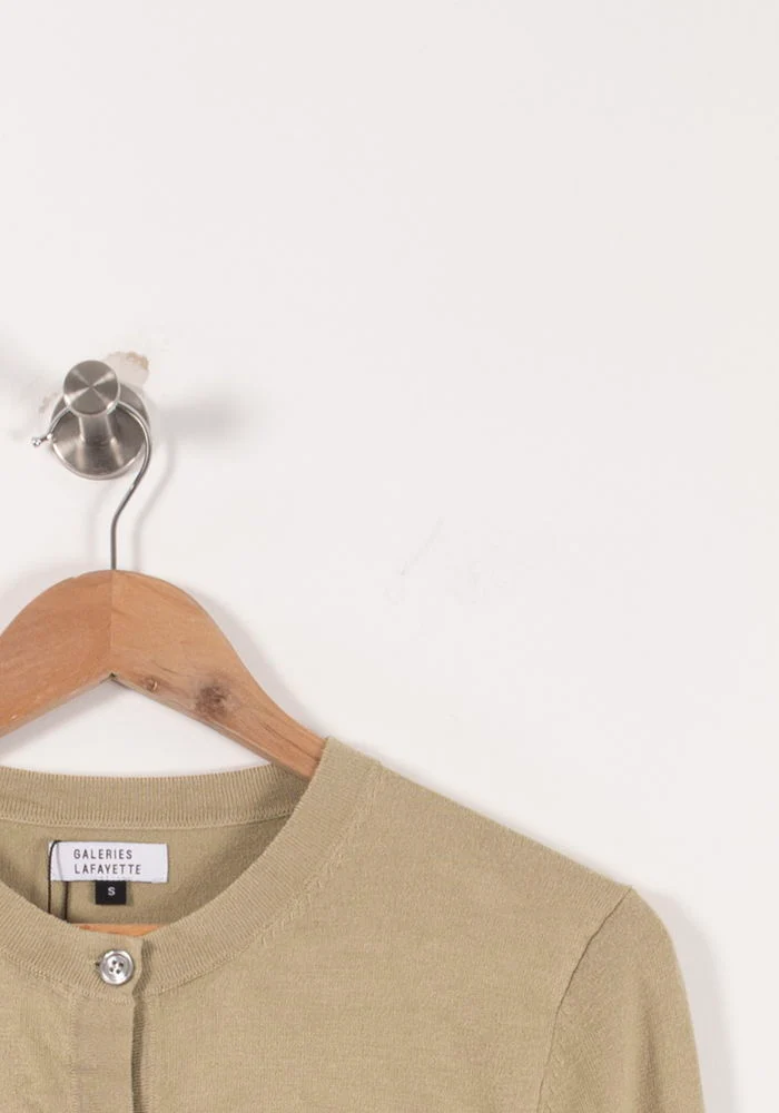 Cardigan Beige - Taille S/36 - Image 3