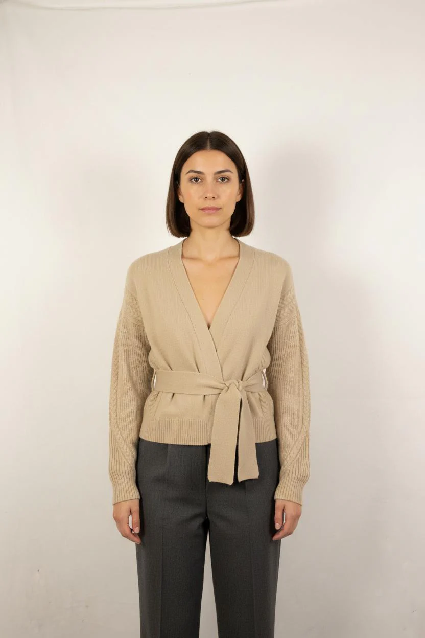 Cardigan Beige - Taille S/36