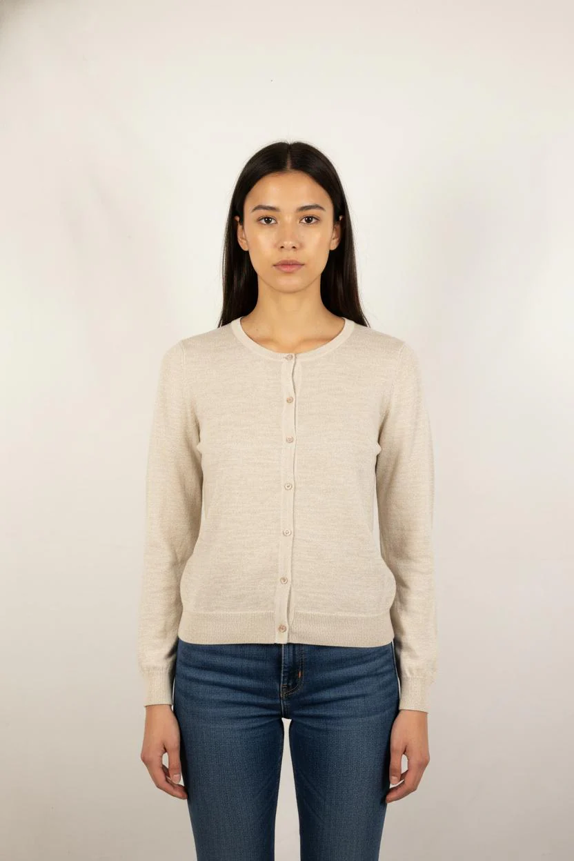 Cardigan Beige - Taille S/36