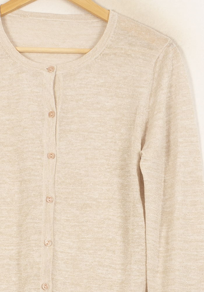Cardigan Beige - Taille S/36 - Image 3