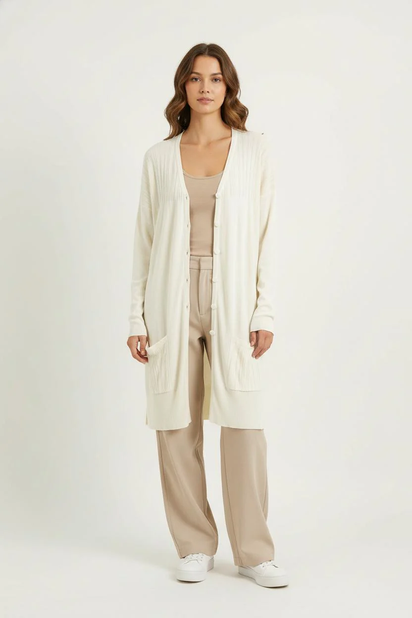 Cardigan Beige - Taille S/36