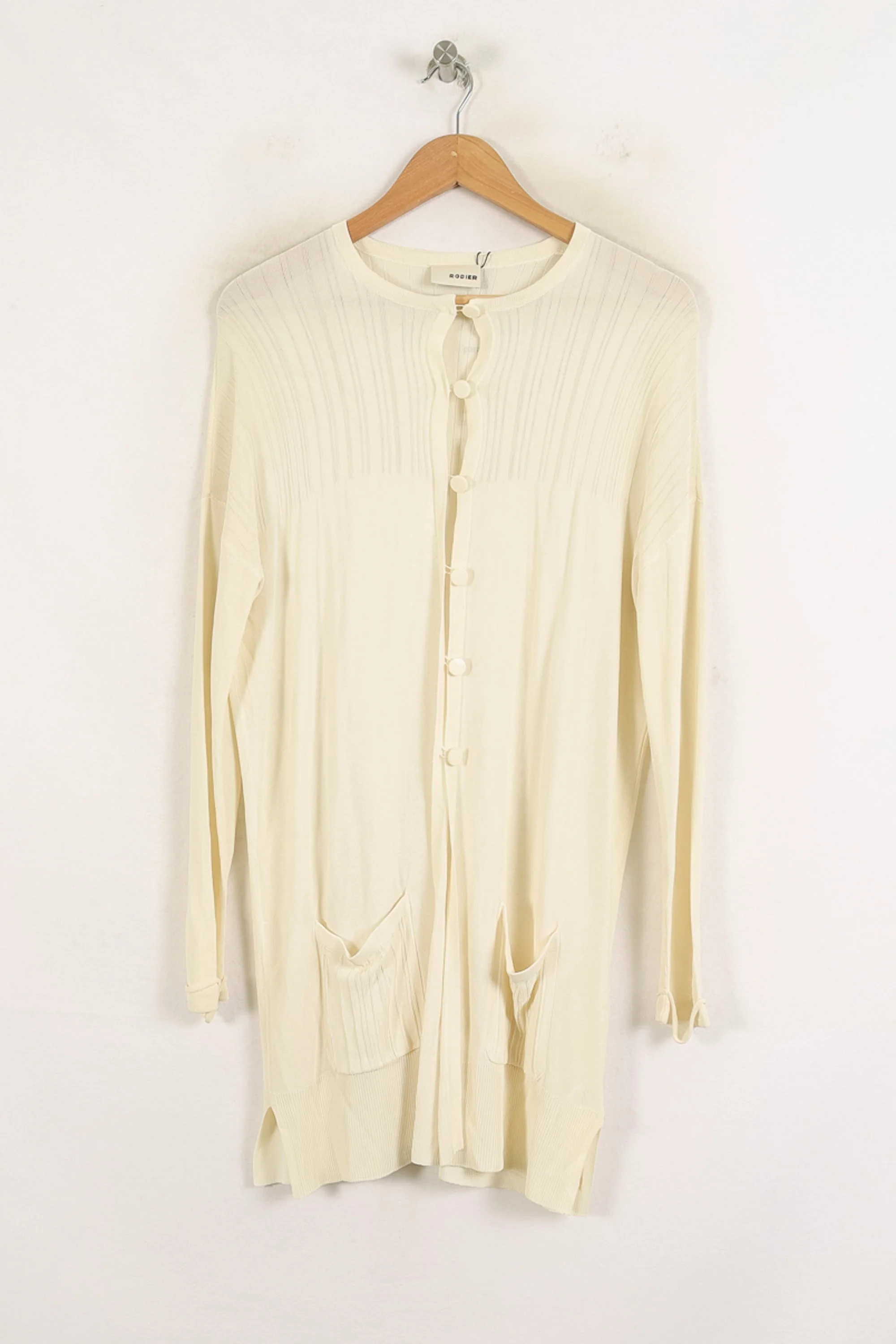 Cardigan Beige - Taille S/36 - Image 2