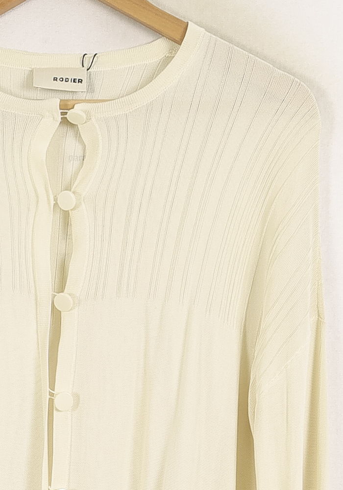 Cardigan Beige - Taille S/36 - Image 3