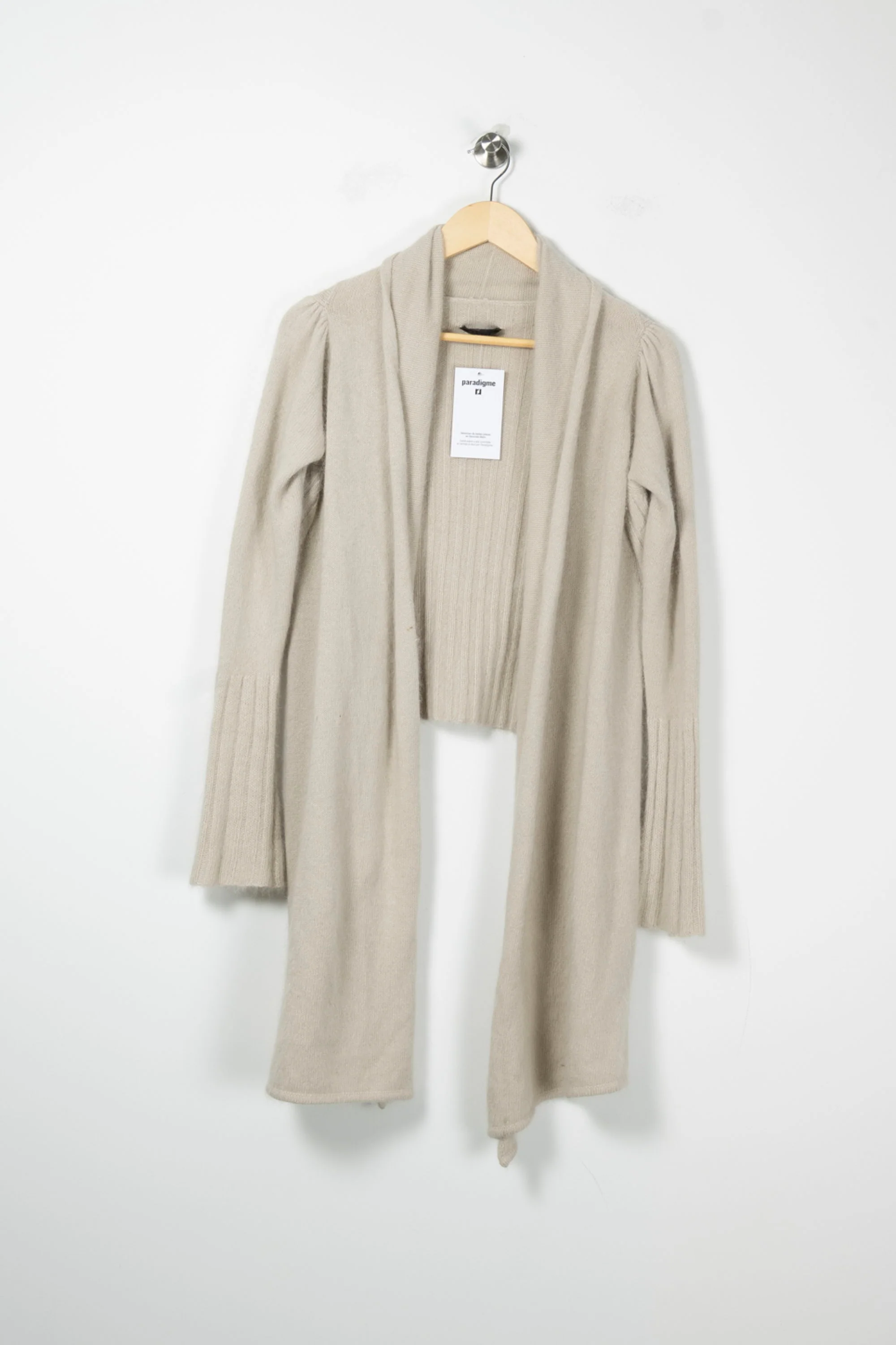 Cardigan Beige - Taille S/36 - Image 2