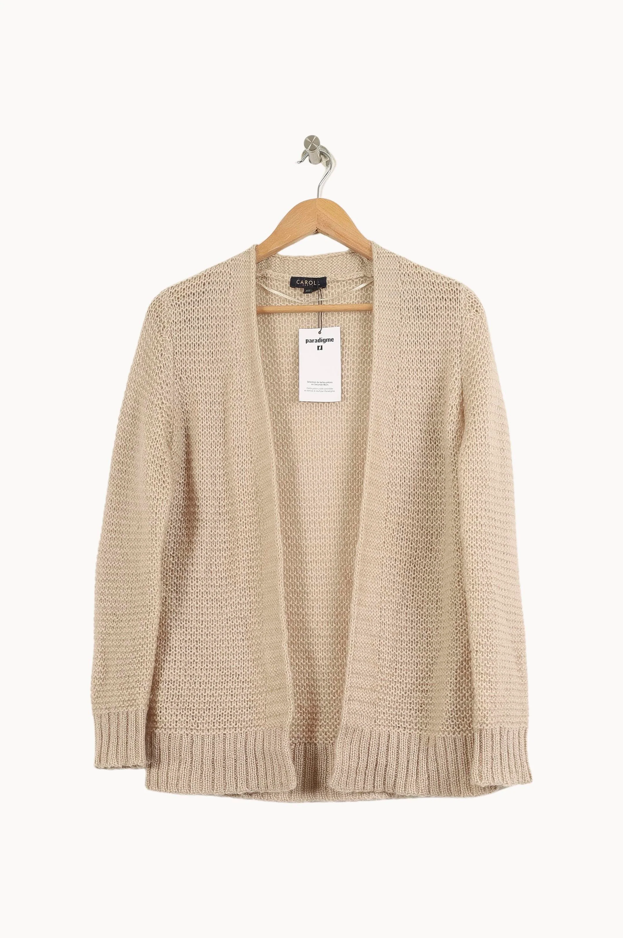 Cardigan Beige - Taille XS/34 - Image 2