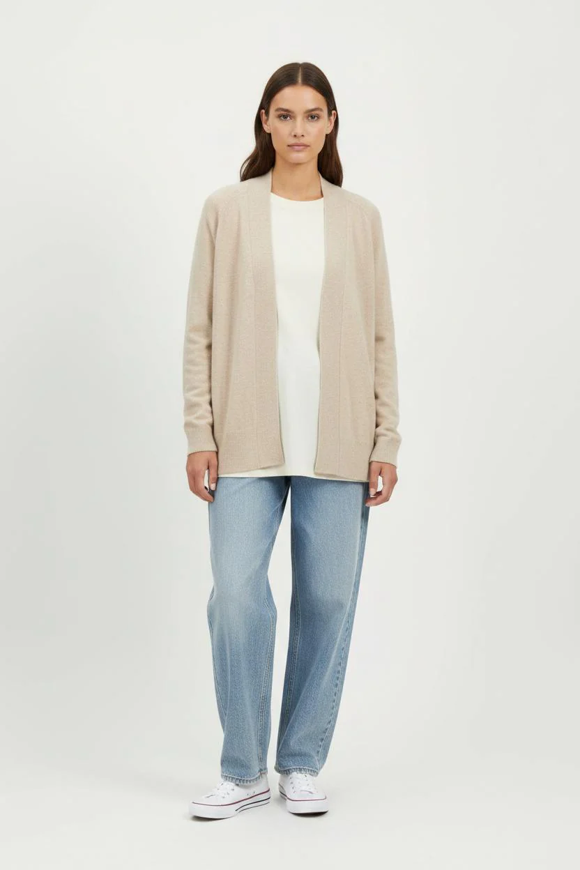 Cardigan Beige - Taille XS/34