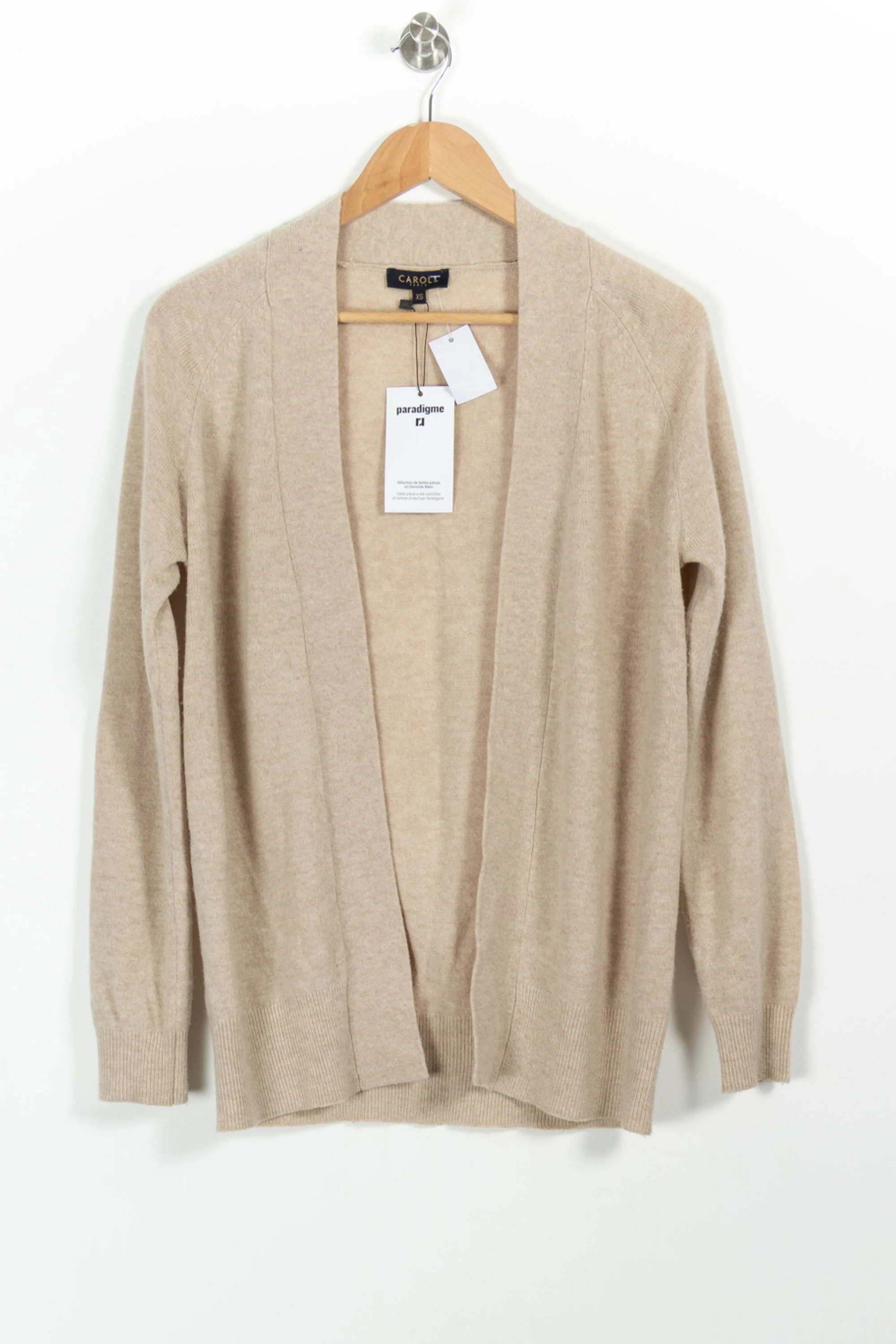 Cardigan Beige - Taille XS/34 - Image 2