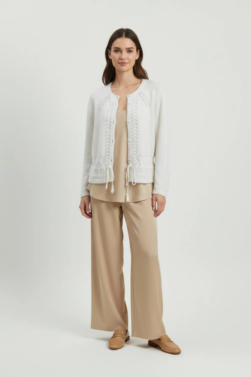 Cardigan Blanc - Taille S/36