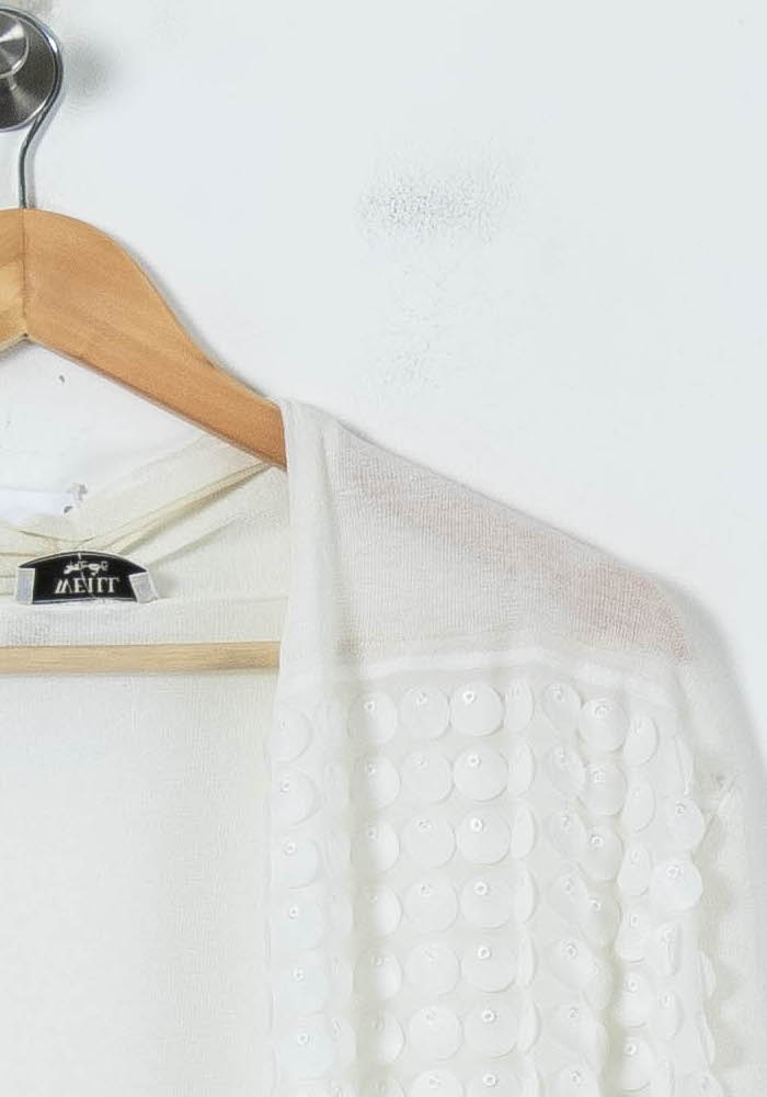 Cardigan Blanc - Taille XXXL/46 - Image 3