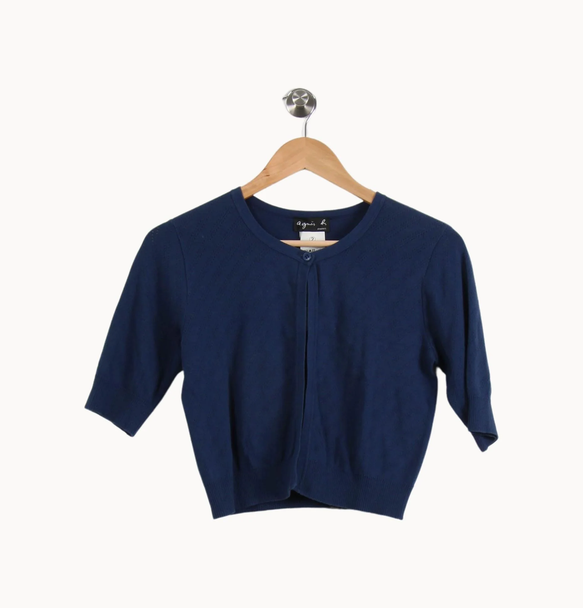 Cardigan Bleu - Taille M/38 - Image 2