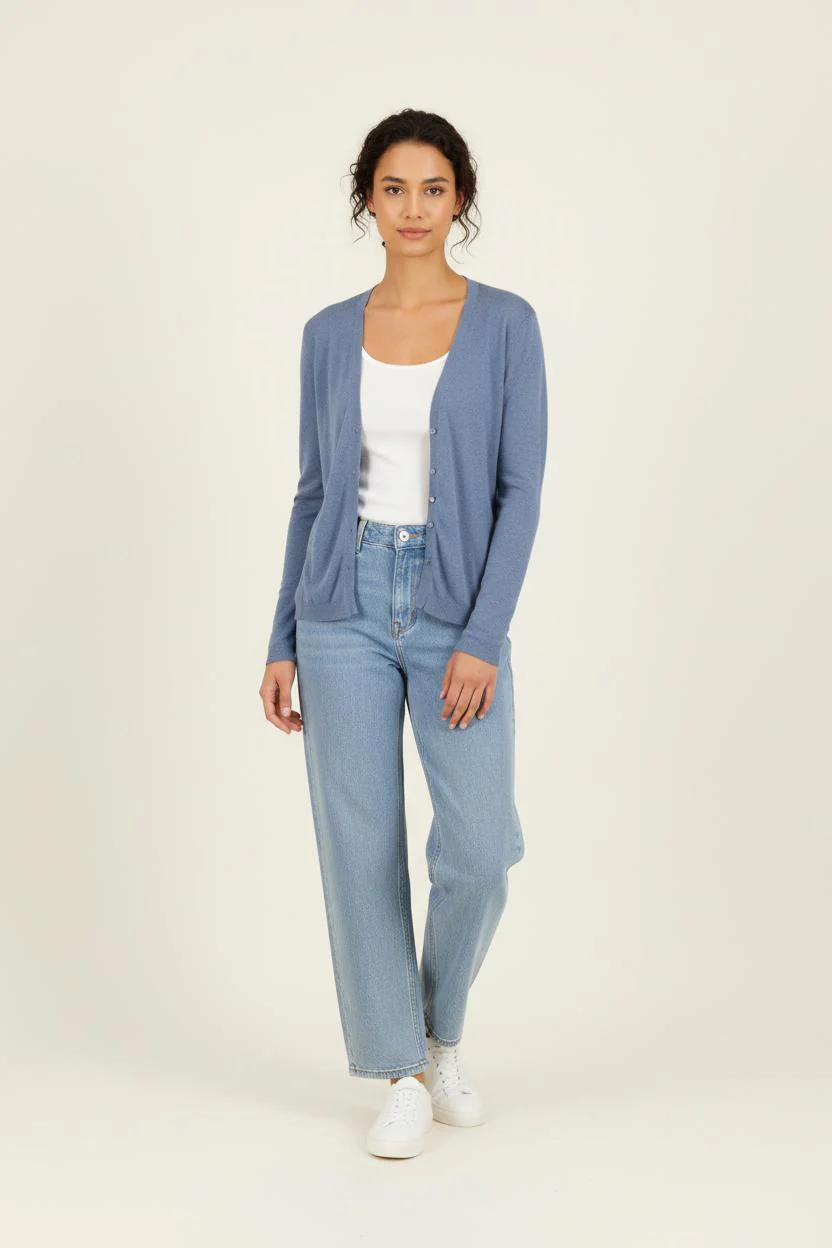 Cardigan Bleu - Taille S/36