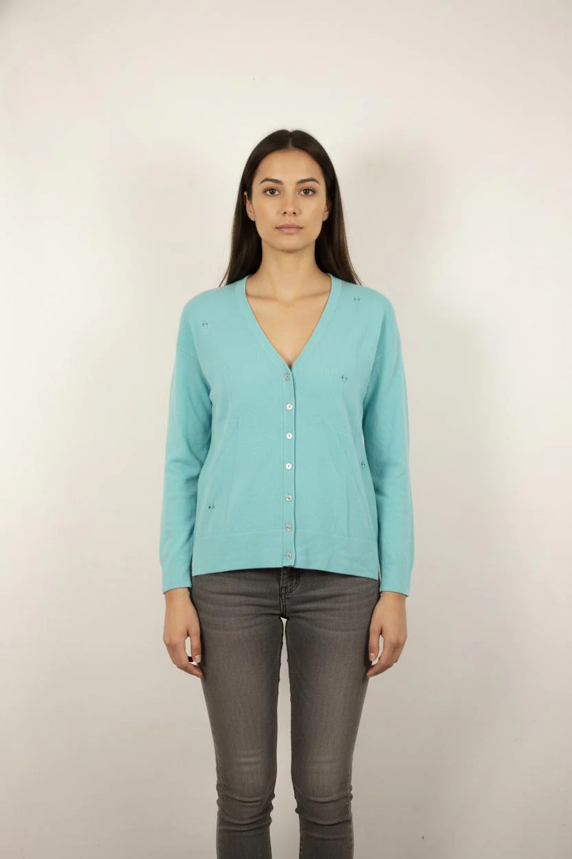Cardigan Bleu - Taille S/36