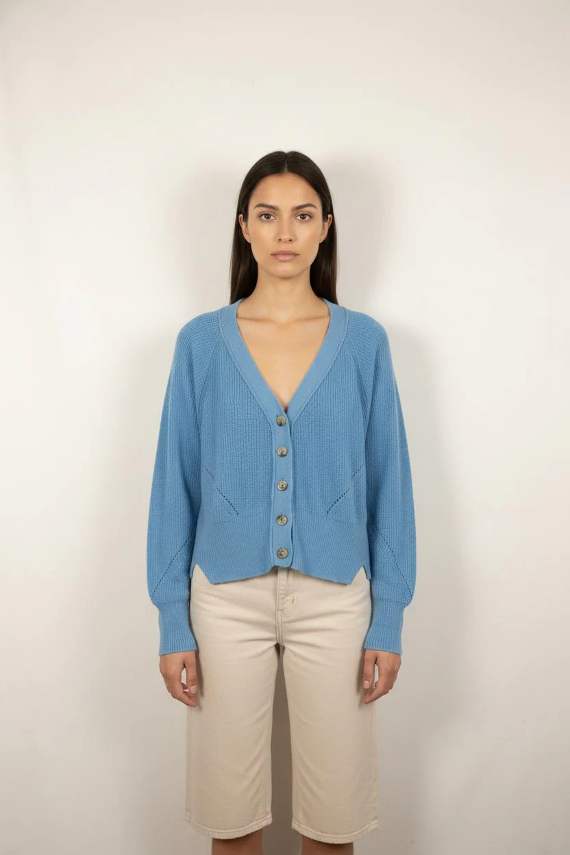 Cardigan Bleu - Taille S/36