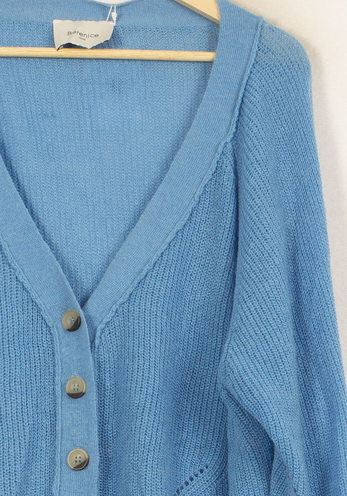 Cardigan Bleu - Taille S/36 - Image 3