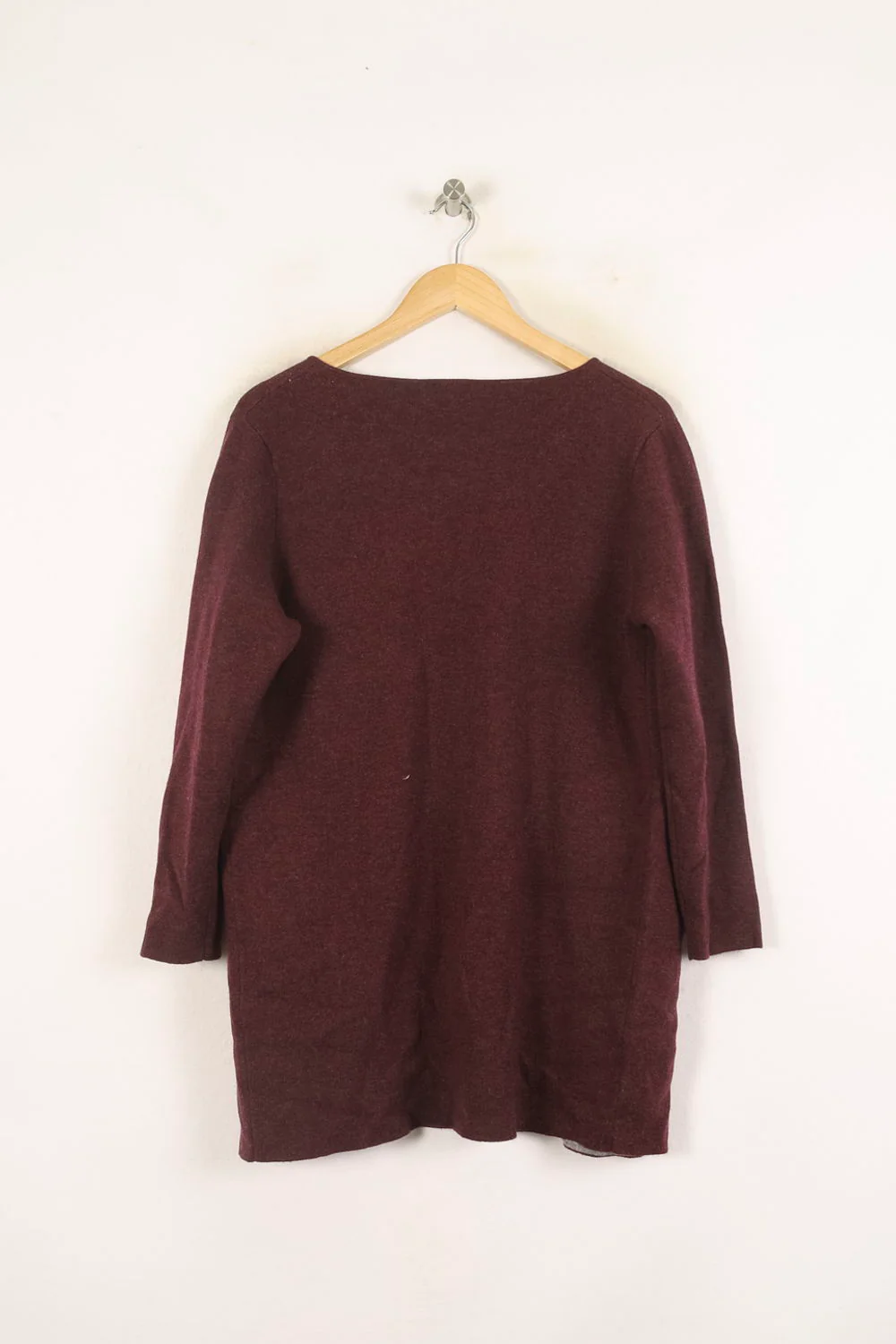Cardigan Bordeaux et Gris - Taille S/36 - Image 4