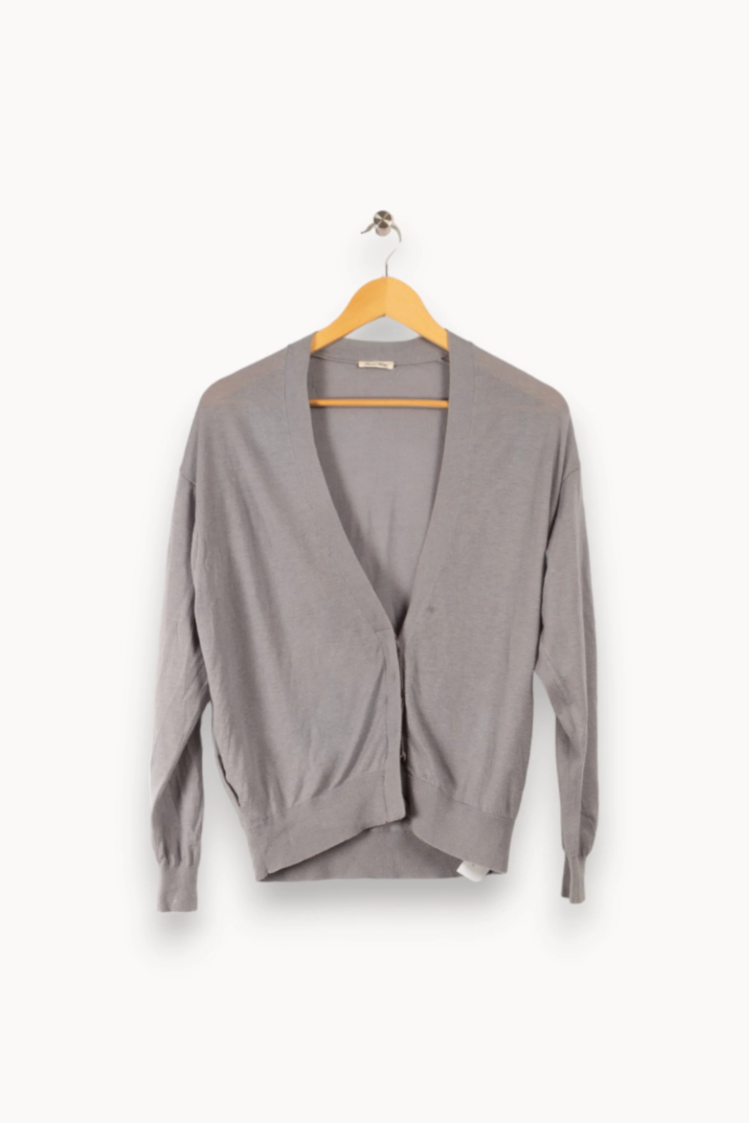 Cardigan court gris - S / 36 - Image 2