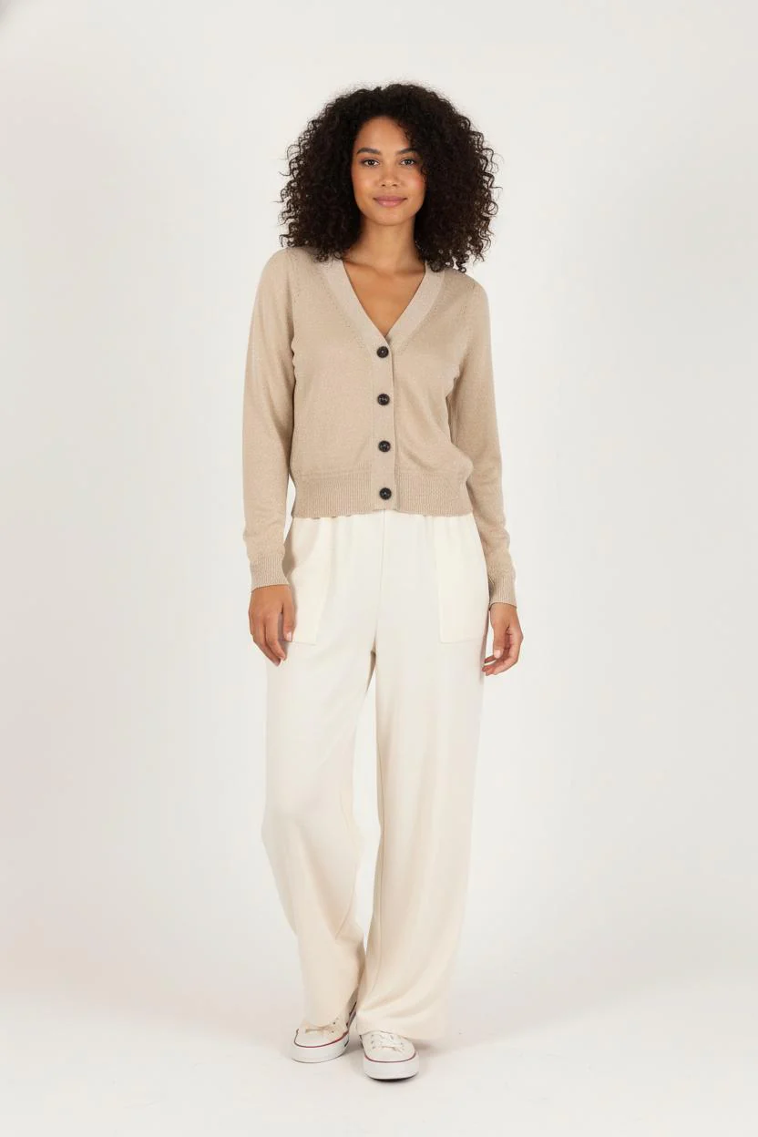 Cardigan Doré - Taille XS/34