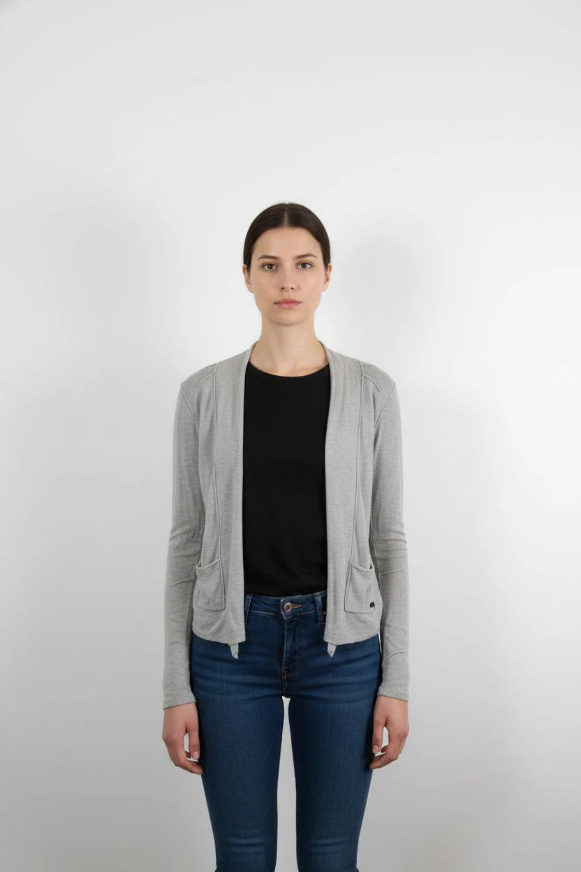 Cardigan Gris - Taille M/38