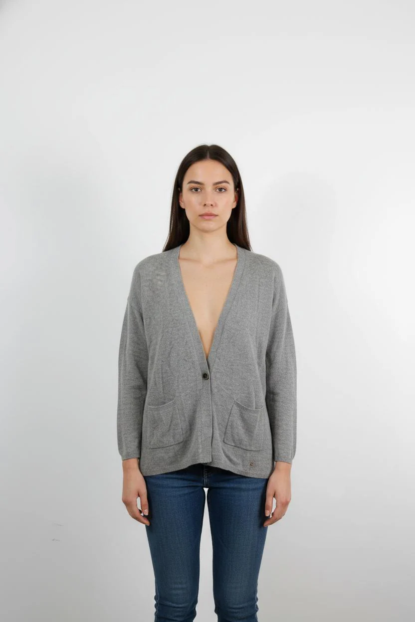 Cardigan Gris - Taille S/36