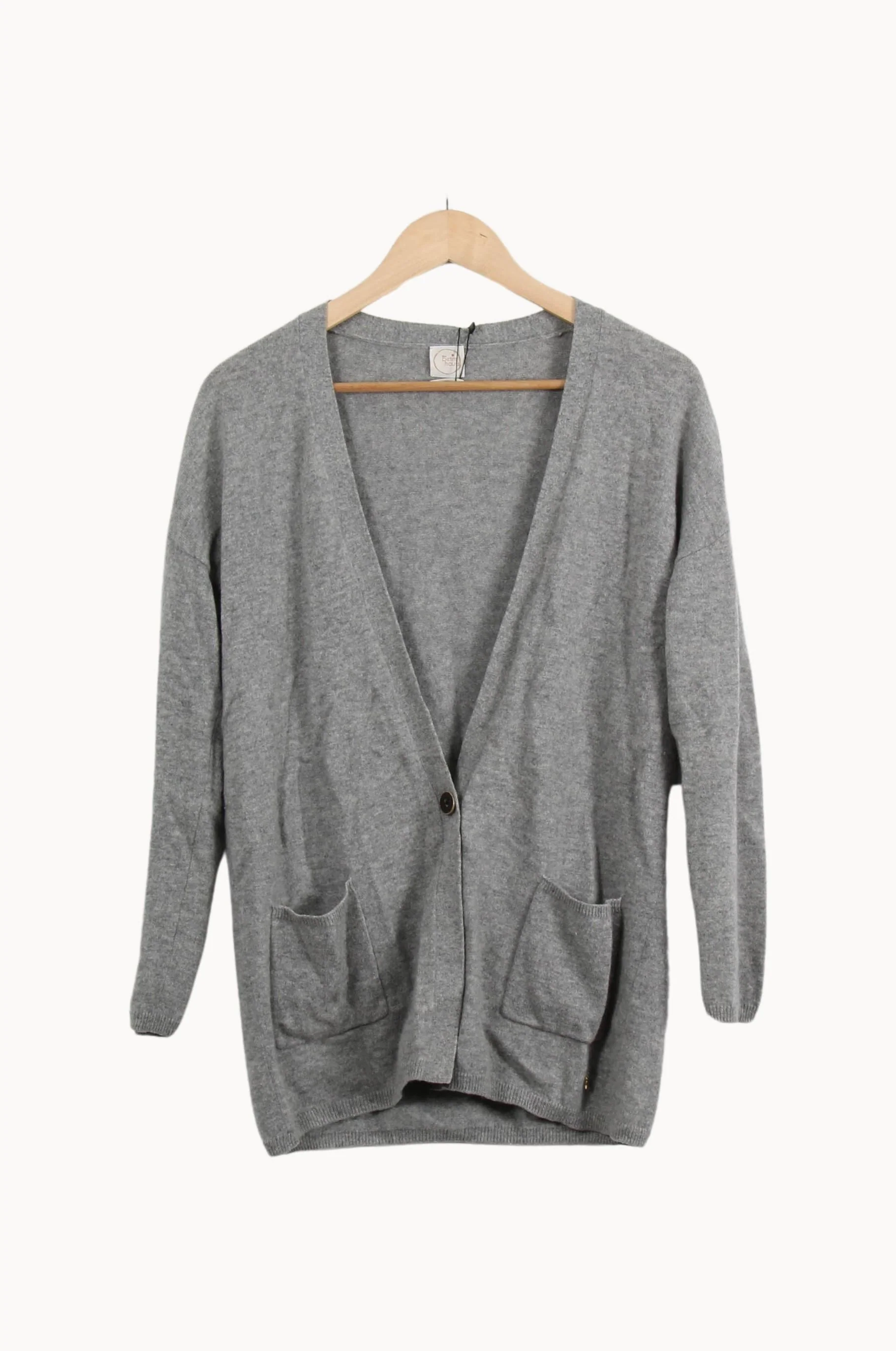 Cardigan Gris - Taille S/36 - Image 2