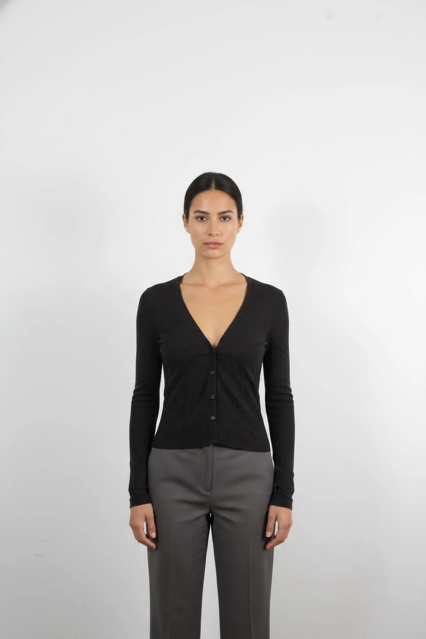 Cardigan Gris - Taille S/36