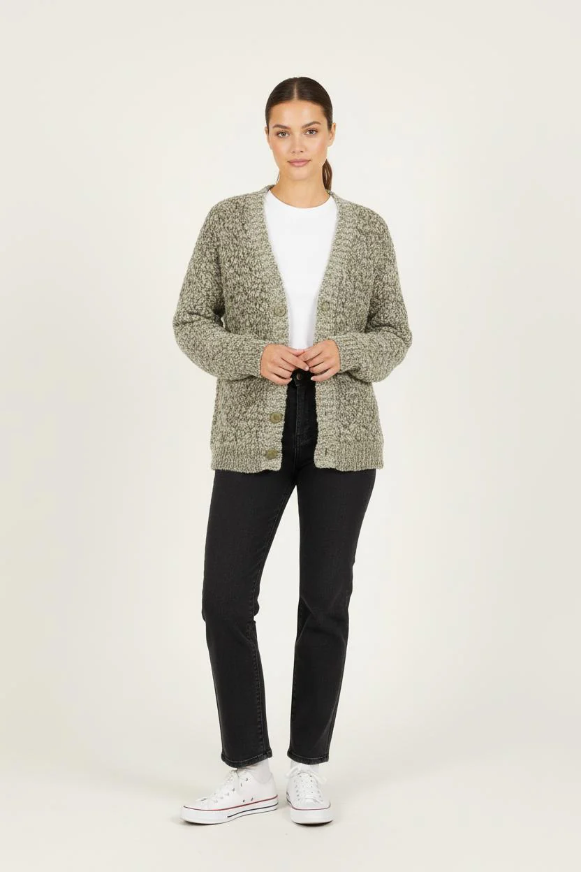 Cardigan Gris - Taille S/36