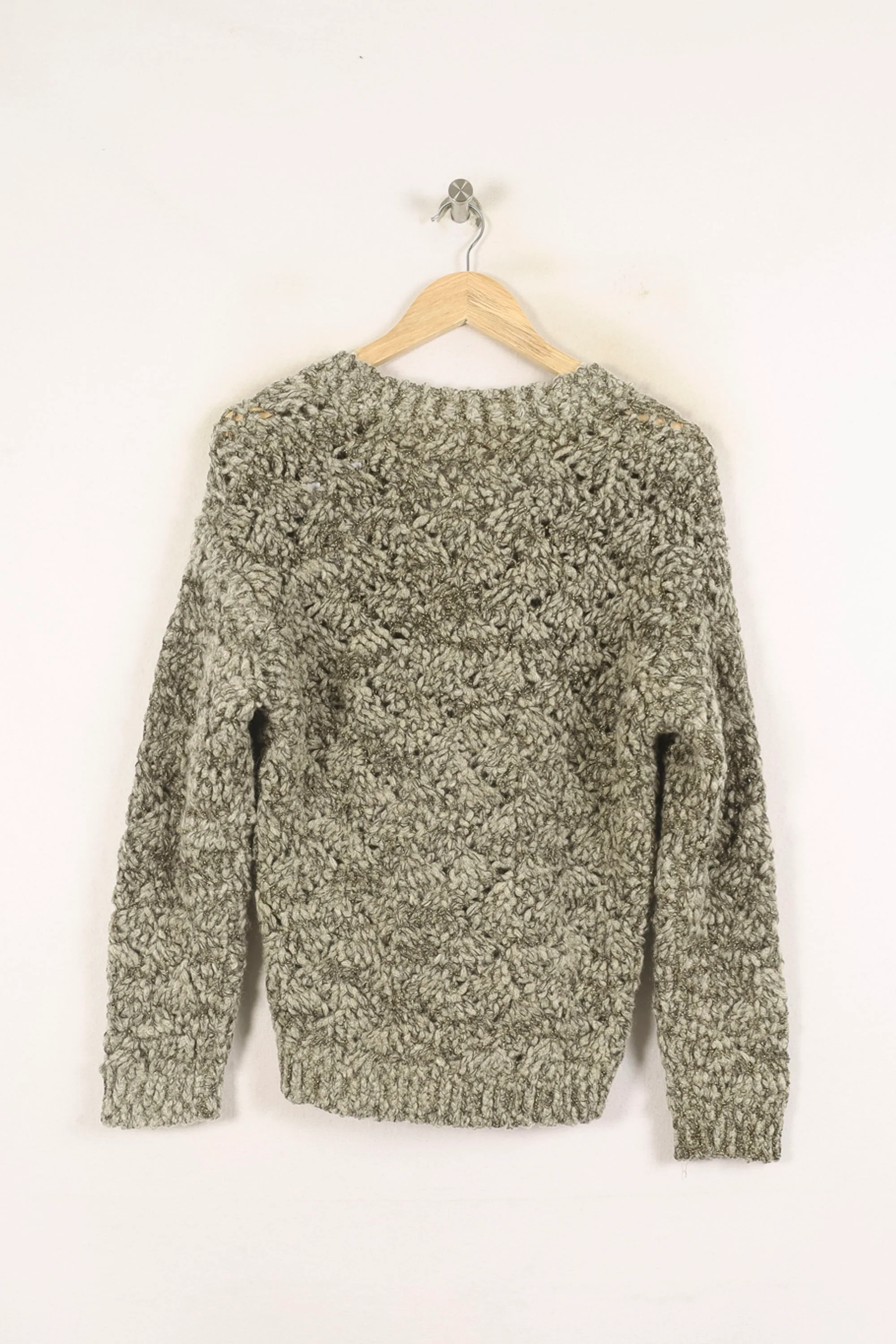 Cardigan Gris - Taille S/36 - Image 4