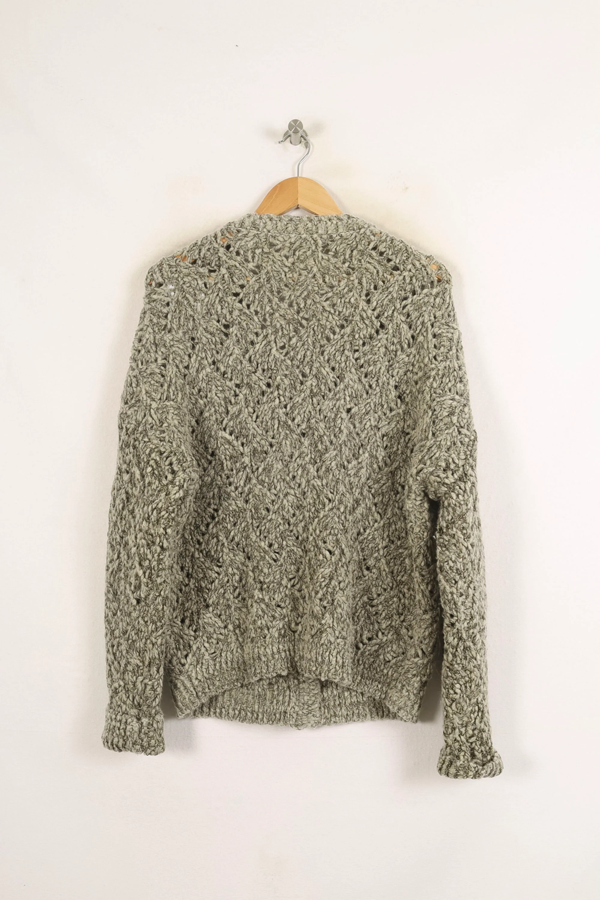 Cardigan Gris - Taille S/36 - Image 4