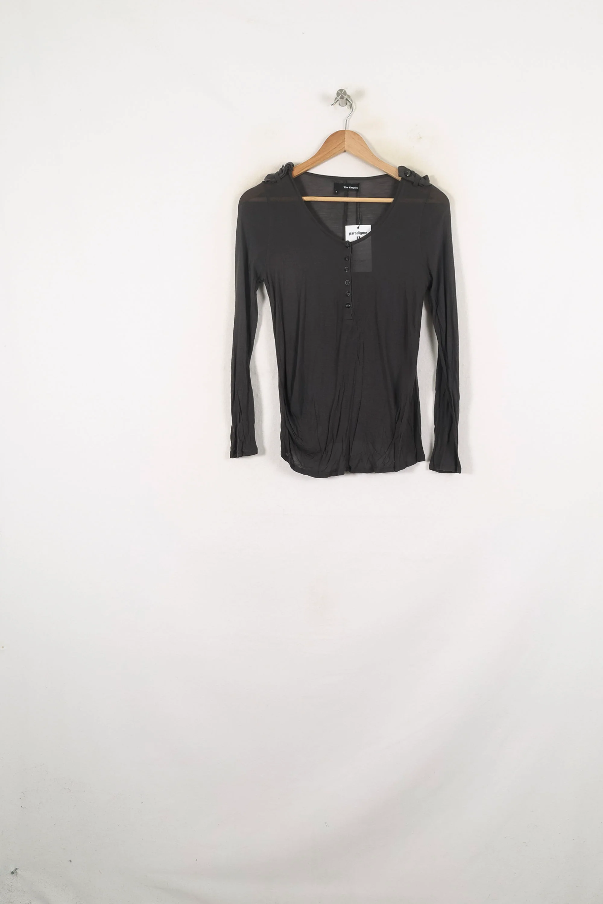 Cardigan Gris - Taille S/36 - Image 2