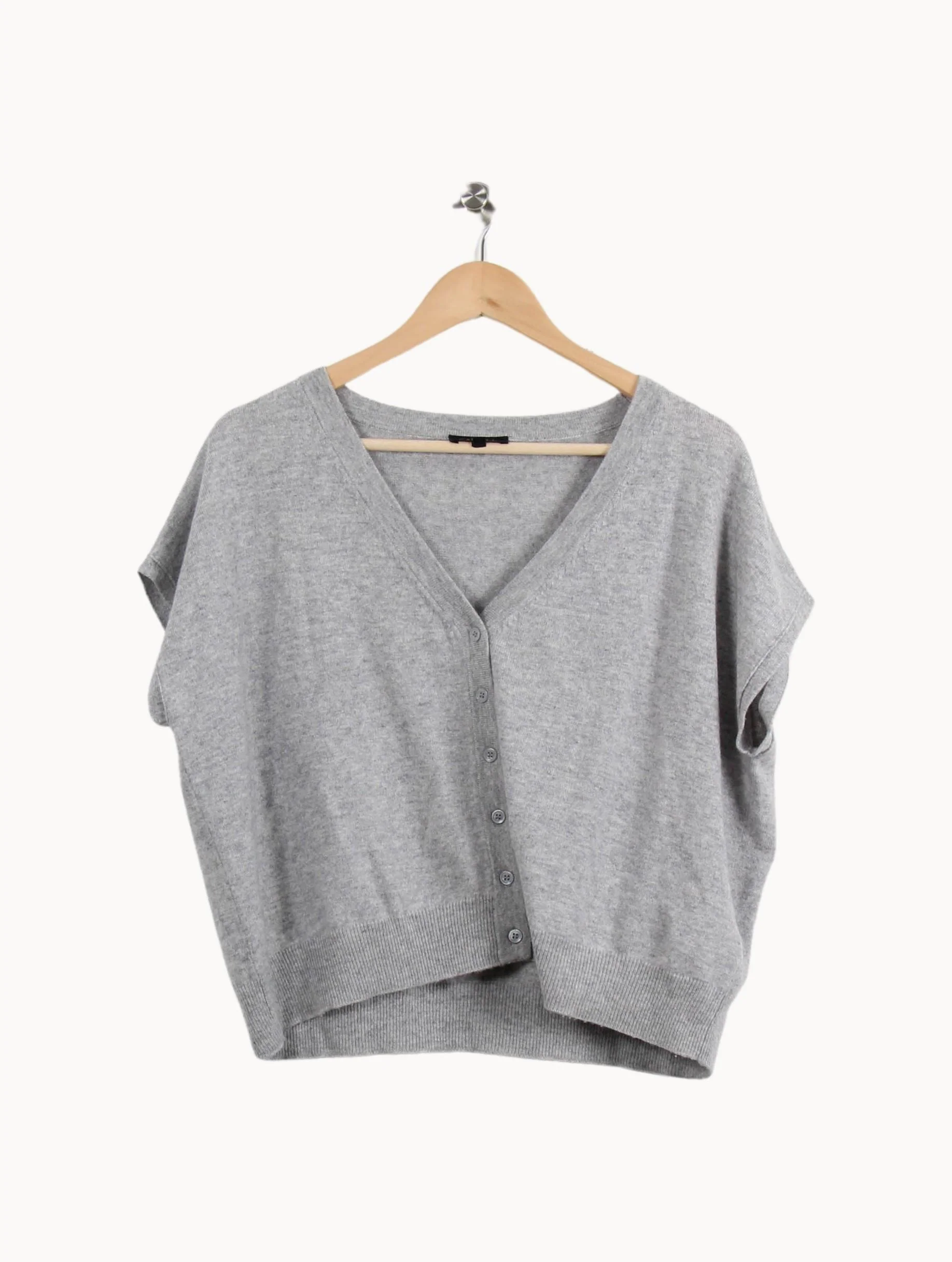 Cardigan Gris - Taille XS/34 - Image 2